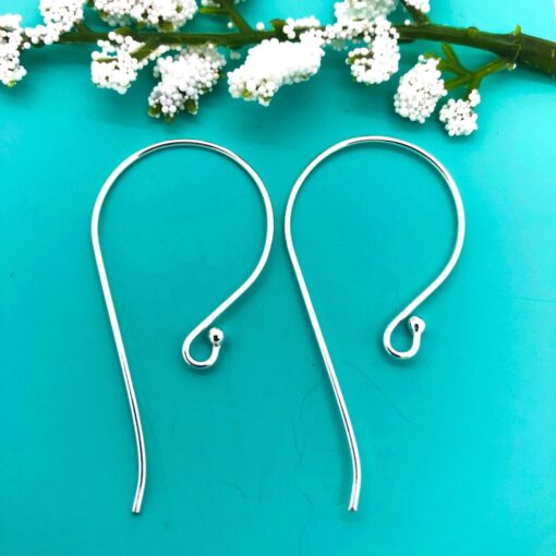 SE19 sterling silver earwires