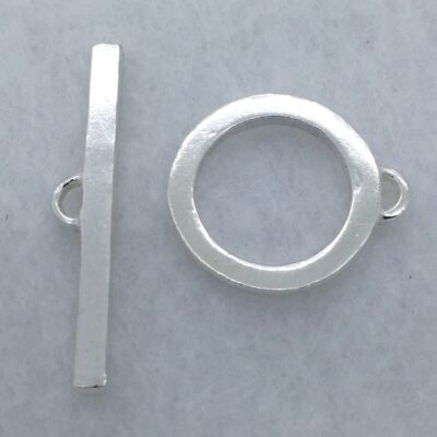 ST27 17mm sterling silver toggle