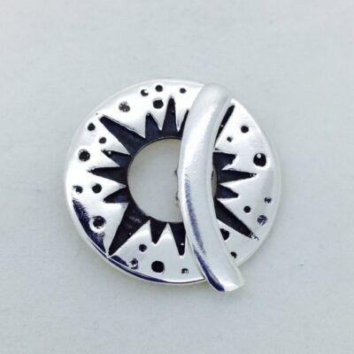 ST67 sterling silver toggle