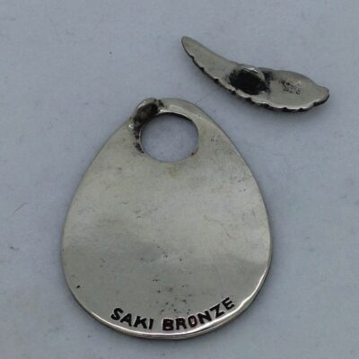 SW136 white bronze toggle pendant