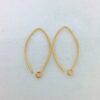 SE17g gold plated earwire